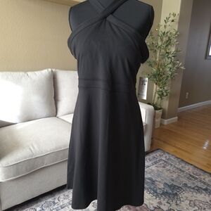 Soybu Elegant Black Strapless Dress